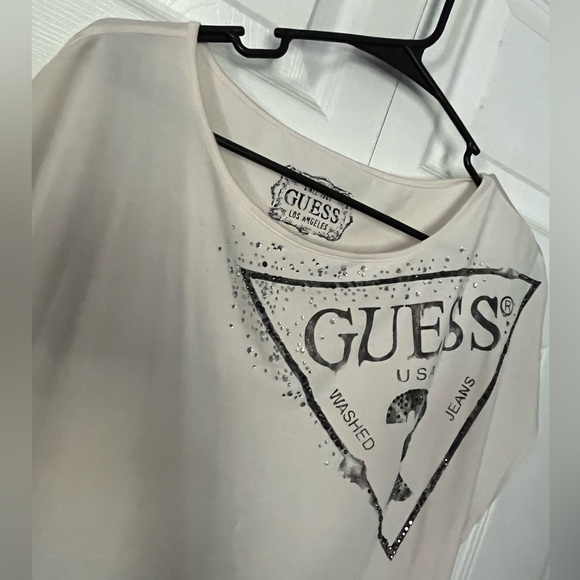 Guess rhinestone t shirt - Picture 2 of 8